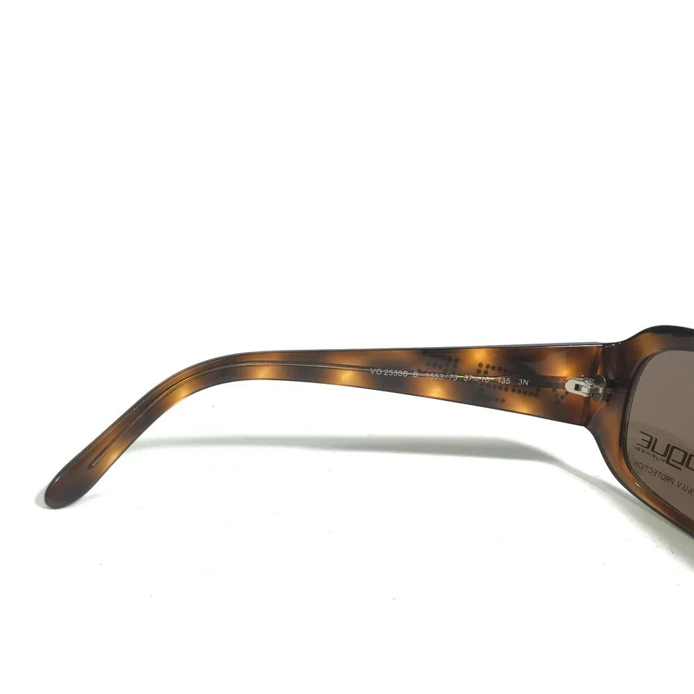 Vogue Sunglasses VO2533S B 1553/73 Brown Round Frames with Brown Lenses